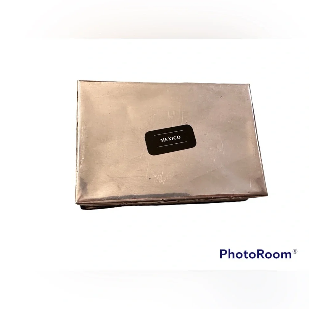 Aluminum Keepsake Box Handmade in Mexico